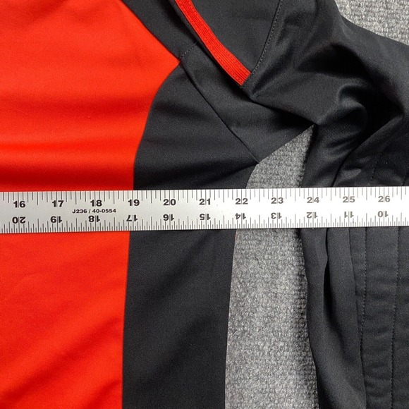 Vintage Adidas Soccer Jersey Mens Large Red Elbow‎ Pads Goalkeeper Adults - Picture 8 of 12